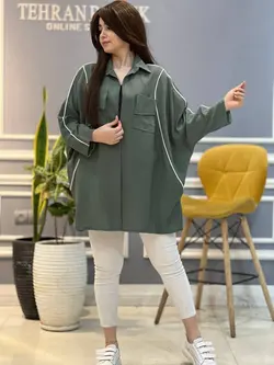 مانتو نوار دوزی شده کد336