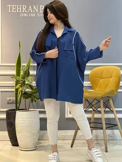 مانتو نوار دوزی شده کد336
