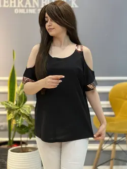 شومیز سرشونه باز کد 335