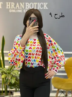 شومیز آستین کیمونو کد276