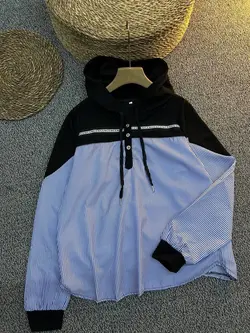 بلوز كلاه دار زيبا😍