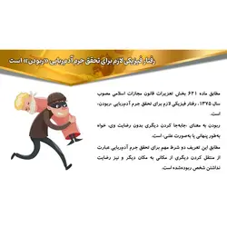 پاورپوینت درباره بررسی جرم آدم ربایی از نظر حقوقی