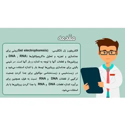 پاورپوینت درباره ژل الکتروفورز