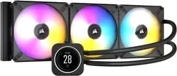 خنک کننده پردازنده Corsair iCUE H170i ELITE LCD Display Liquid CPU Cooler-ارسال 10 الی 15  روز کاری