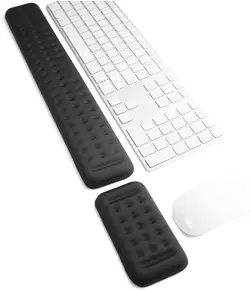 استراحتگاه ماوس وکیبورد CLOUDFOUR Memory Foam Keyboard and Mouse Wrist Rest Pad-ارسال 10 الی 15  روز کاری