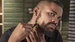 اصلاح کننده برقی هیبریدی فیلیپس Philips Norelco OneBlade Face + Body Hybrid Electric Trimmer and Shaver Black/Green/Silver, QP263070-ارسال 15 الی 20 روز کاری