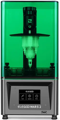 پرینتر سه بعدی ELEGOO Mars 2 Mono MSLA 3D Printer-ارسال 15 الی 20  روز کاری