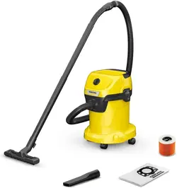 جارو برقی کارچر Karcher WD 3 Wet &amp; Dry Vacuum Cleaner 1000w - ارسال 10 الی 15  روز کاری