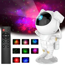 چراع شب تایمر دار Star Projector Night Light with Timer, Remote Control and 360°Adjustable Design