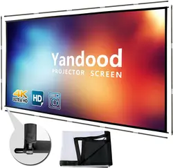 صفحه نمایش Yandood Portable Projector 120 inch-ارسال 10 الی 15  روز کاری