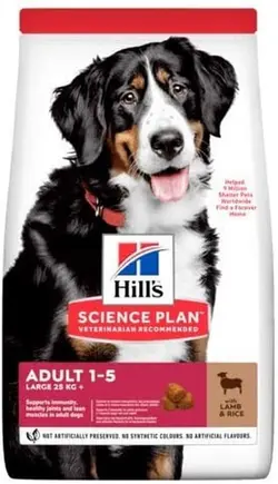 غذای سگ 14 کیلو گرمی Hill's Science Plan Large Breed Adult Dog Food with Lamb &amp; Rice - ارسال 10 الی 15  روز کاری