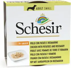 غذای سگ 85 گرمی Schesir Dog Wet Food Can-Chicken - ارسال 10 الی 15  روز کاری