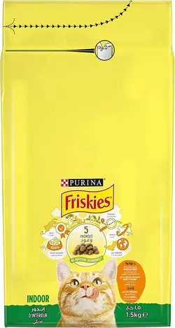 غذای گربه Friskies Cats With A Tasty Mix Of Chicken And Turkey And With Vegetables - ارسال 10 الی 15  روز کاری