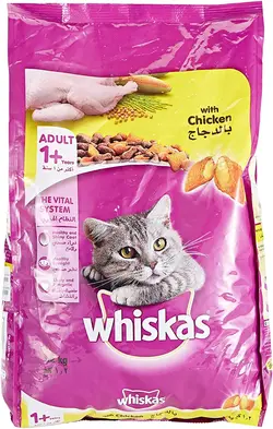 غذای گربه Whiskas Chicken 1.2kg - ارسال 10 الی 15  روز کاری