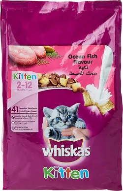 غذای گربه Whiskas Ocean Fish &amp; Milk - ارسال 10 الی 15  روز کاری
