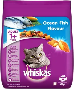 غذای گربه Whiskas Ocean Fish 3kg - ارسال 10 الی 15  روز کاری