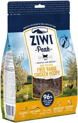 غذای گربه Ziwipeak Cat Dry Chicken 400G - ارسال 10 الی 15  روز کاری