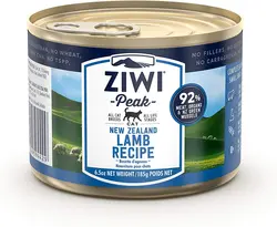 غذای گربه Ziwipeak Cat Tin Lamb 185G - ارسال 10 الی 15  روز کاری