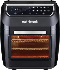 فر سرخ کن Nutricook Air Fryer Oven -وات 1800،صفحه کنترل دیجیتال-یک لمسی 12 لیتر - ارسال 10 الی 15  روز کاری