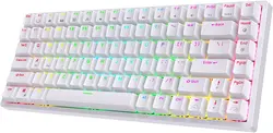 کیبورد Rk Royal Kludge Rk84 Wireless Bluetooth/2.4Ghz 80 Percent Rgb Mechanical Gaming Keyboard-ارسال 10 الی 15  روز کاری