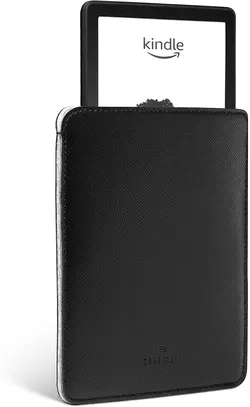 کیس  مشکی چرمی کتابخوان مناسب 6و6.8اینچ سازگار با کیندل-Comfyable 6″-6.8 Inch E-Reader Case Compatible For Kindle Paperwhite PU Leather Cover-ارسال 10 الی 15  روز کاری
