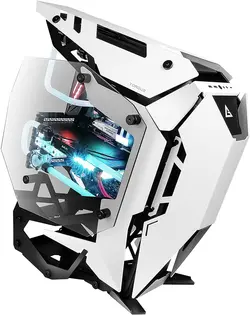 کیس کامپیوتر Antec TORQUE White - Black Aluminum ATX Mid Tower-ارسال 10 الی 15  روز کاری