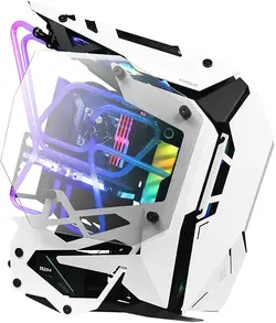 کیس کامپیوتر Antec TORQUE White - Black Aluminum ATX Mid Tower-ارسال 10 الی 15  روز کاری