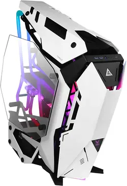 کیس کامپیوتر Antec TORQUE White - Black Aluminum ATX Mid Tower-ارسال 10 الی 15  روز کاری