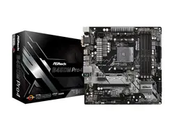 مادربرد  ASRock B450M PRO4 Micro ATX-ارسال 10 الی 15  روز کاری