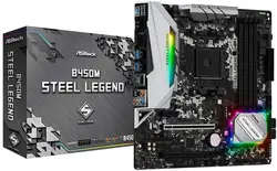 مادربرد ASRock B450M STEEL LEGEND-ارسال 10 الی 15  روز کاری