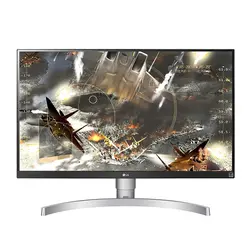 مانیتور ال ای دی 27 اینچ مدل LG 27UL650-W 4K UHD-ارسال 10 الی 15  روز کاری
