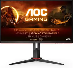 مانیتور گیمینگ برند AOC مدل AOC 27G2U | اینچ 27 | پنل IPS - ارسال 10 الی 15  روز کاری