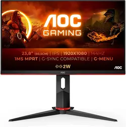 مانیتور گیمینک 24 اینچ AOC Gaming 24G2AE-ارسال 10 الی 15  روز کاری