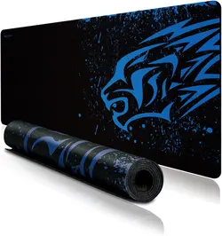 ماوس پد گیمینگ YISK Extended Large Gaming Mouse Pad Blue Size -700 * 300 * 2mm - ارسال 10 الی 15  روز کاری