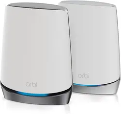 مودم سیمکارت خور NETGEAR Orbi NBK752 5G Router WiFi 6 Mesh System Router with 1 Satellite Extender - ارسال 15 الی 20 روز کاری