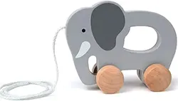 اسباب بازی Hape E0908 Elephant Wooden PUSh And Pullارسال 10 الی 15 روز کاری