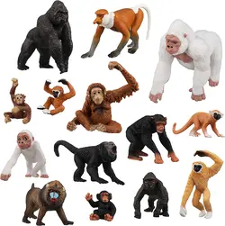اسباب بازی TOYMANY 14PCS Various Monkeysارسال 10 الی 15 روز کاری