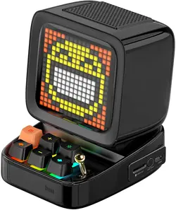 اسپیکر DIVOOM ACDIVDITBLK Divoom Ditoo Pixel Art Portable Bluetooth Speaker-ارسال 10 الی 15  روز کاری