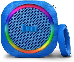 اسپیکر بلوتوث Divoom با حلقه ی نور LED - مدل AIRBEAT-30BL - رنگ آبی - ارسال 10 الی 15  روز کاری
