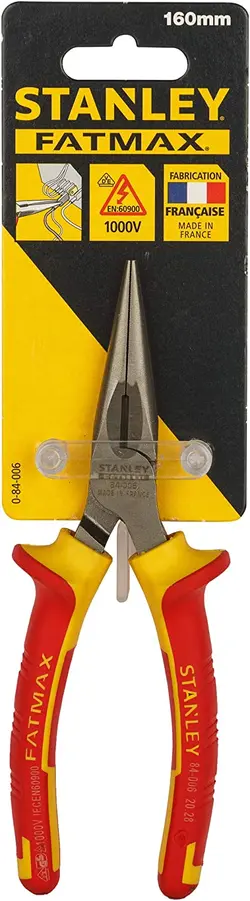 انبر بینی بلند مدل Stanley Long Nose Plier - ارسال 10 الی 15 روز کاری