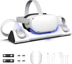 پایه شارژ ZYBER برای Meta Quest 2 و Oculus Quest 2 - مدل AL - Q016 - ارسال 10 الی 15  روز کاری