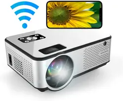 پروژکتور مدل Molecule WiFi Mini Projector Screen Mirror AirPlay LED - ارسال 10 الی 15  روز کاری