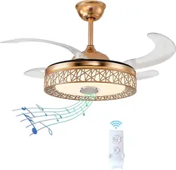 پنکه سقفی MODI Ceiling Fan with Lights and Remote -ارسال 15 الی 20 روز کاری