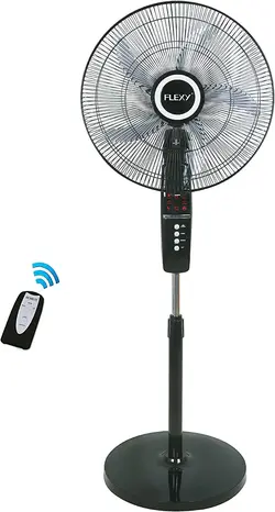 پنکه مدل FLEXY Inches 5 Leaf Adjustable Height 3 Speed Stand Fan - ارسال 10 الی 15 روز کاری