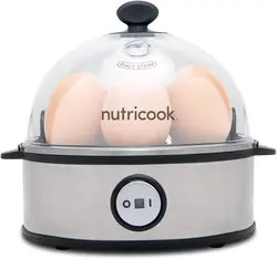 تخم مرغ پز سریع NutriCook مدل ‎ NC-EC360, خاموش شدن خودکار , ظرفیت 7 تخم مرغ - ارسال ۷ الی ۱۰ روز کاری