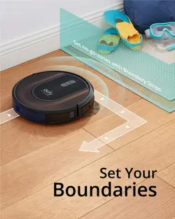 جاروبرقی رباتیک  eufy RoboVac G30 Hybrid Robot Vacuum Cleaner, Smart Dynamic Navigation 2- eufy -ارسال 10 الی 15  روز کاری