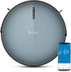 جاروبرقی رباتیک Proscenic 830P، Wi-Fi و کنترل الکسا، با مخزن آب 350 میلی لیتری، تمیز کردن کارآمد و تمیز کردن فرش -ارسال ۷ الی ۱۰ روز کاری