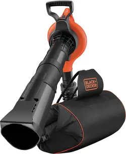 جاروبرقی مدل Black &amp; Decker Electric Back Pack Leaf Blower &amp; Vacuum with Collection Bag and Straps - ارسال 10 الی 15 روز کاری