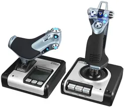 جوی استیک کنترل پرواز Logitech G Saitek X52 Pro Flight Control System-ارسال 10 الی 15  روز کاری