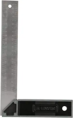 خط کش مدل Stanley Try Square Zinc Handle - ارسال 10 الی 15 روز کاری